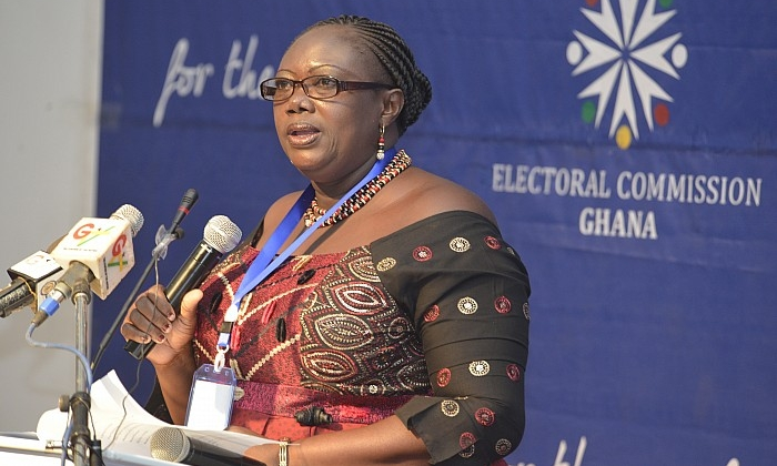 Deputy Chairperson in charge of Corporate Service of the EC, Ms Georgina Opoku Amankwaa